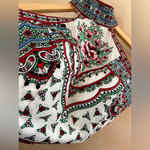 Sherri Hill two piece gown tulle skirt full floor length - Picture 4 of 12